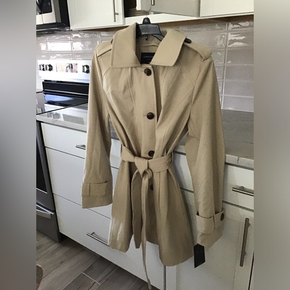 Ladies London Fog Trench Coat - Picture 1 of 8